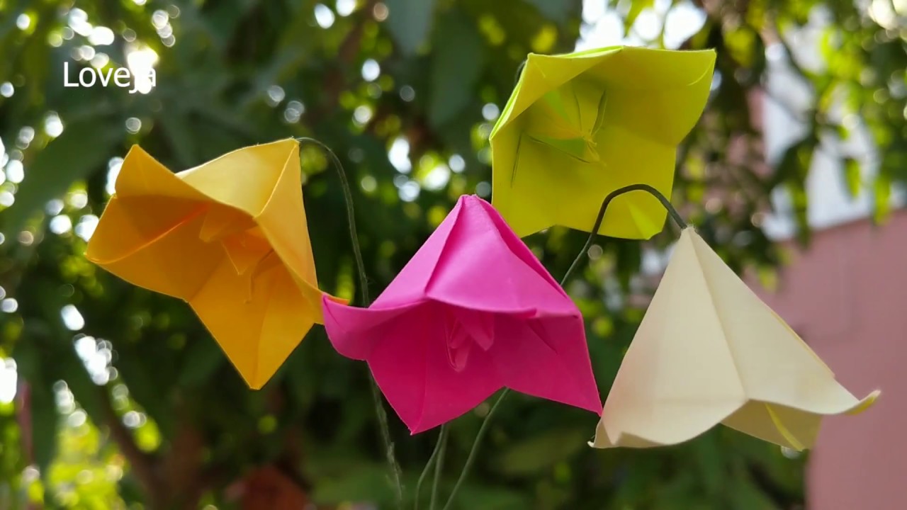 3 Ways to Make Flowers with Toilet Paper - Easy Craft, Thaitrick